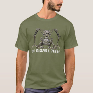 T-shirt Robot #1A de Steampunk
