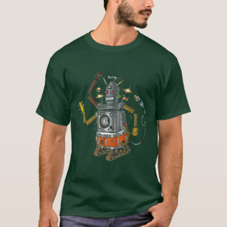 T-shirt Robot Alone_noBlack de 263 inventions