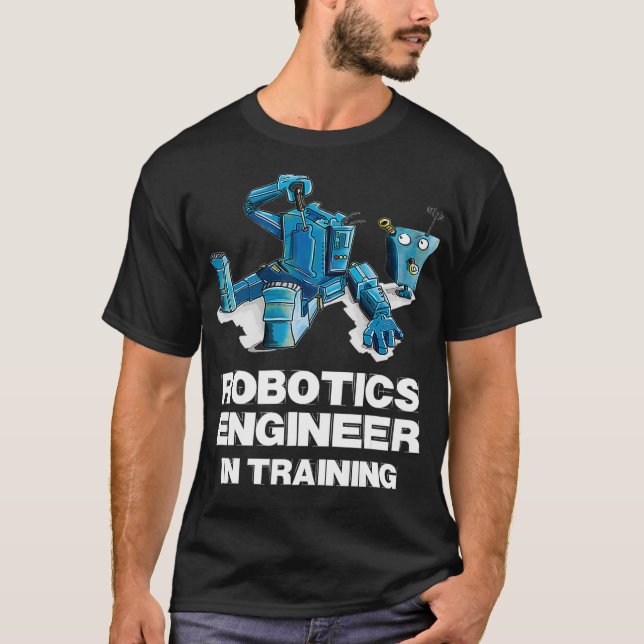 T-shirt Robot amusant pour ingénieur en robotique pour enf (Devant)