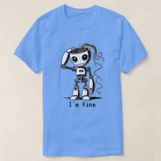 T-shirt Robot cassé - Je vais bien
