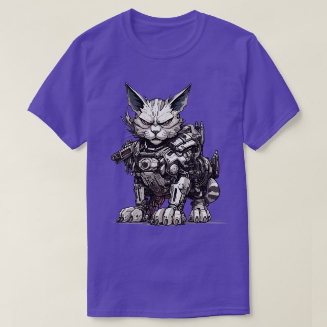 T-shirt Robot de chat 2 (Design devant)