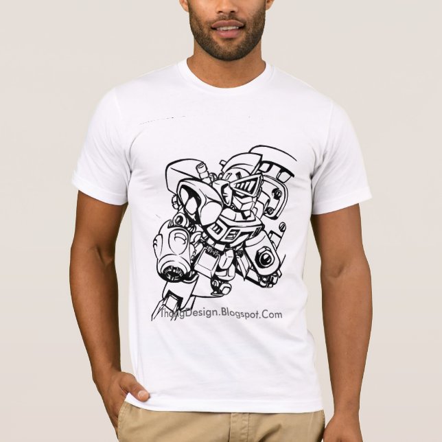 T-shirt Robot de GDM (Devant)