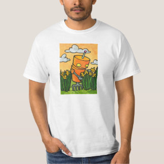 T-shirt Robot de jonquille