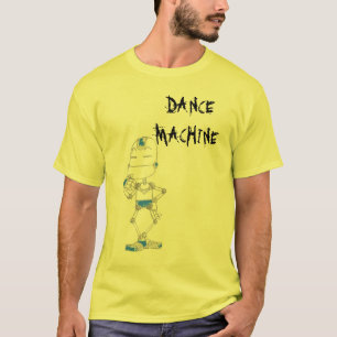 T-SHIRT ROBOT DE MACHINE DE DANSE