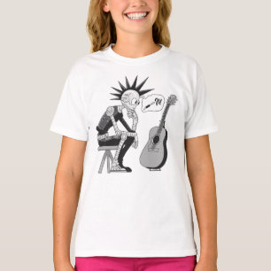 T-shirt Robot de musique confus