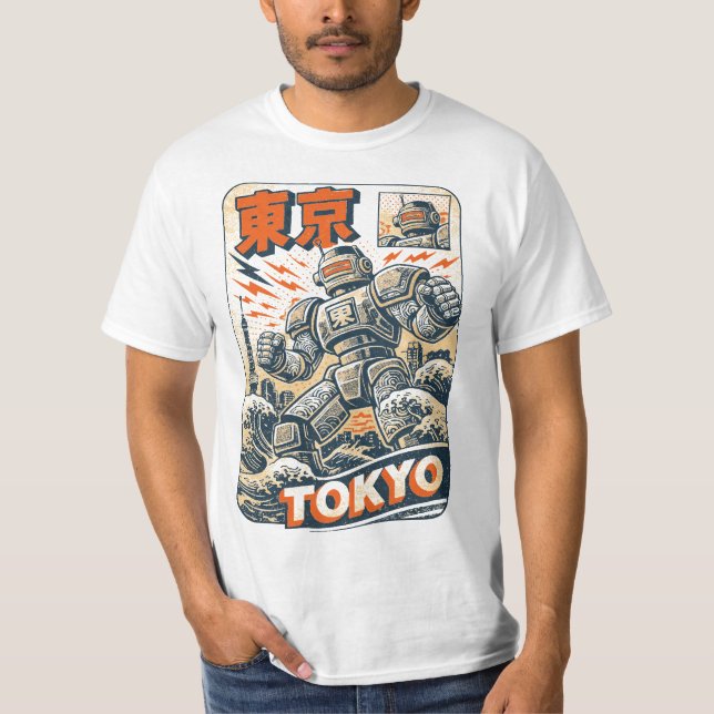 T-shirt Robot de Tokyo (Devant)