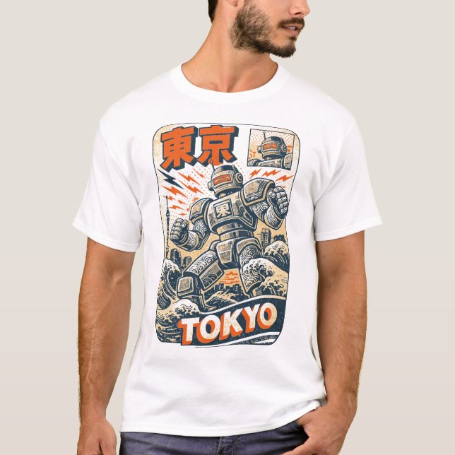 T-shirt Robot de Tokyo (Devant)