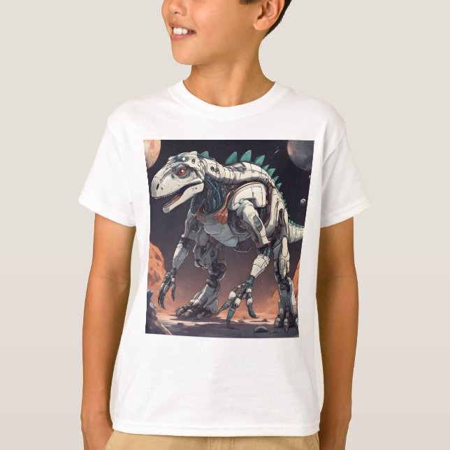 T-shirt Robot Dinosaure (Devant)