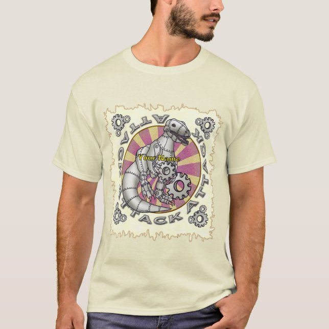 T-shirt Robot Dinosaure  (Devant)