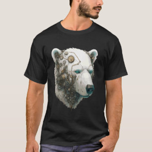 T-shirt Robot d'ours polaire mécanique Creator Arctic Stea