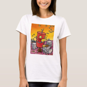T-shirt Robot et les abeilles de miel