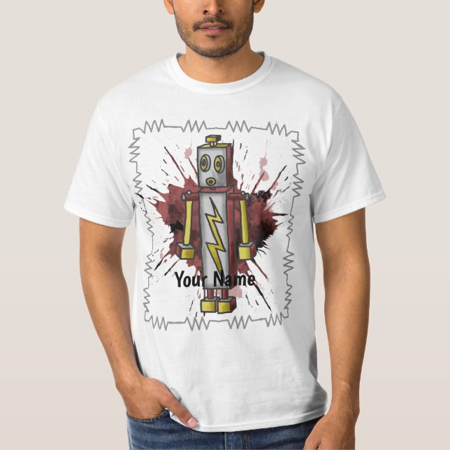 T-shirt Robot Five (Devant)