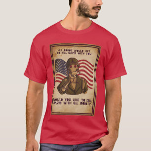 T-shirt robot gi drôle