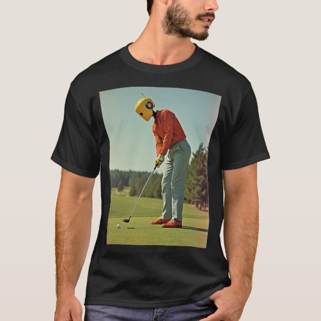 T-Shirt Robot Golfeur (Devant)