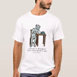 T-shirt Robot isolé w/Text