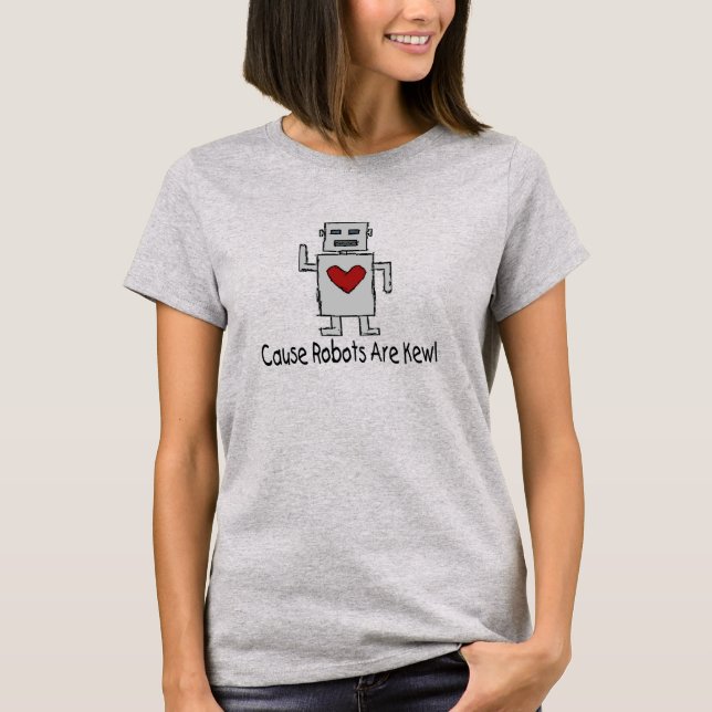 T-shirt Robot Kewl (Devant)