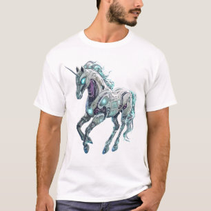 T-shirt Robot Licorne Technologique