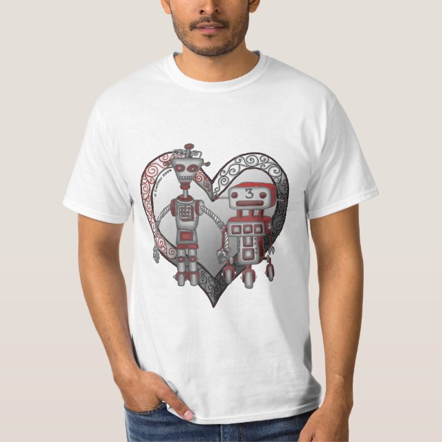 T-shirt Robot Love (Devant)