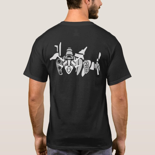 T-shirt Robot Mecha Cyclone (Dos)