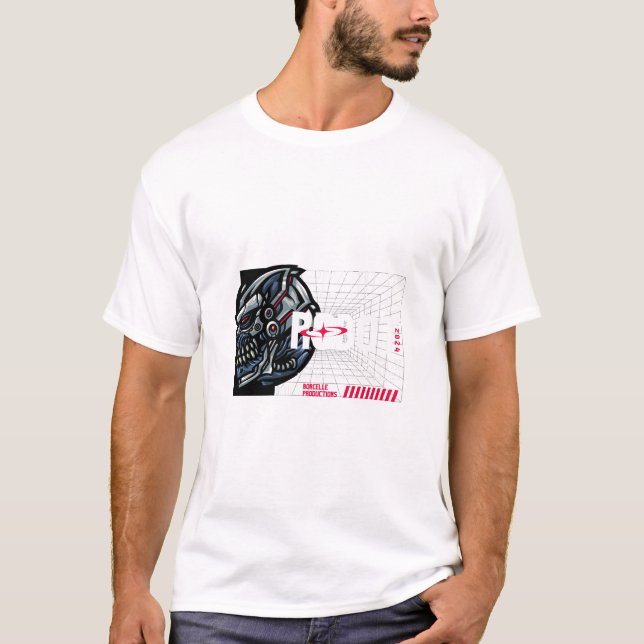 T-shirt Robot Mind Beyond Human (Devant)