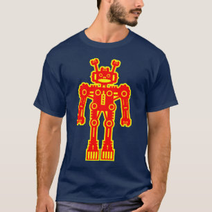 T-shirt Robot Mk I - (Rouge et Jaune)