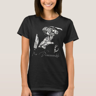 T-shirt Robot Pas De Démonter Graphique