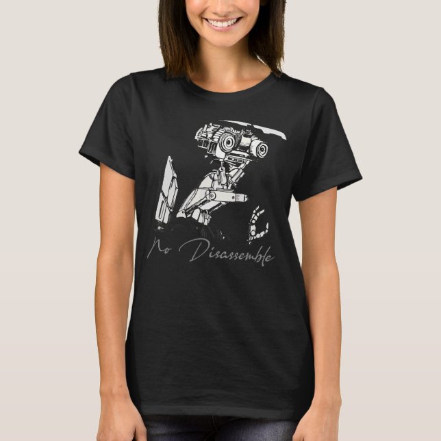 T-shirt Robot Pas De Démonter Graphique (Devant)