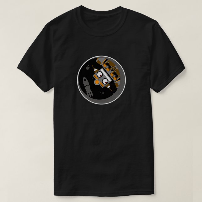 T-shirt Robot Perdu Dans L'Espace 2 (Design devant)