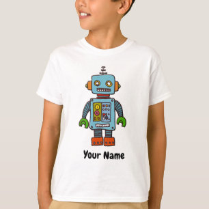 T-shirt robot personnalisé