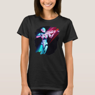 T-shirt Robot Playing Violin Violiniste Music Orchestra St