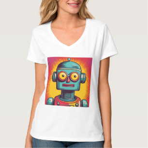 T-shirt Robot Pop Art