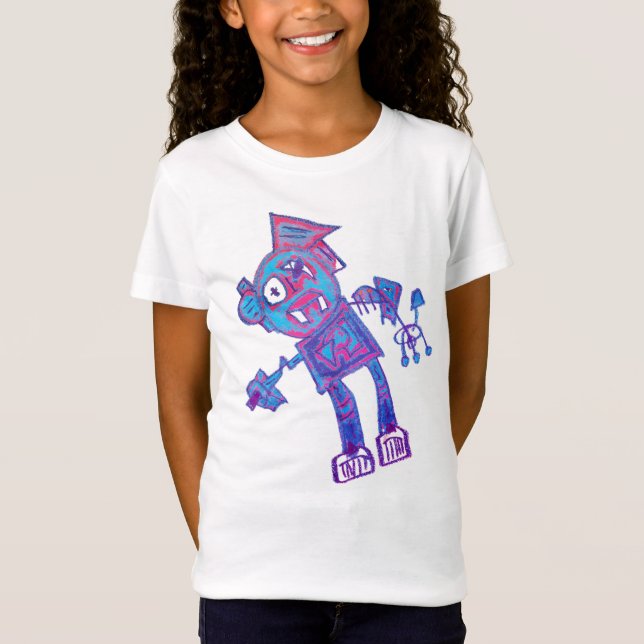 T-shirt Robot Press & Gripper (Devant)