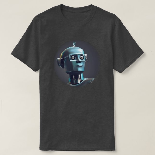T-shirt Robot Rétro (Design devant)