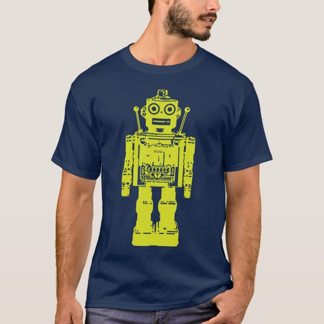 T-shirt Robot rétro (Devant)