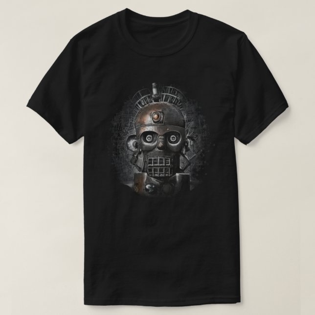 T-shirt Robot Rétro (Design devant)