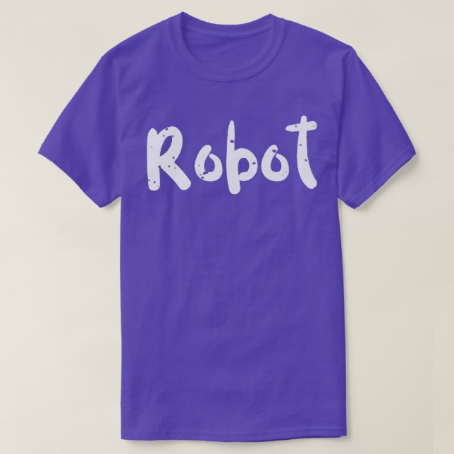 T-shirt Robot Robot - Science Saying Premium (Design devant)