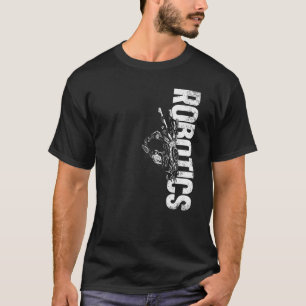 T-shirt Robot Robotics Engineer Vintage