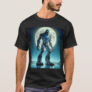 T-shirt Robot Sasquatch