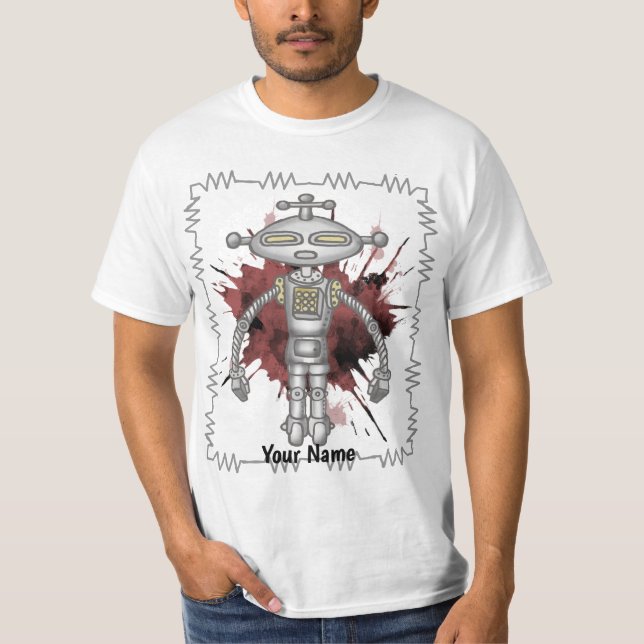 T-shirt Robot Scifi six (Devant)