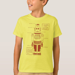 T-shirt robot tech