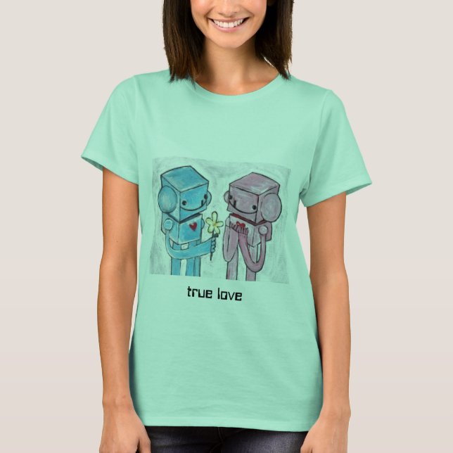 T-shirt Robot True Love Tee (Devant)