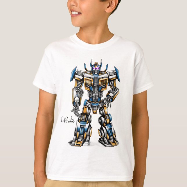 T-shirt Robot Vêtements & Chaussures > Enfants > Garçons > (Devant)