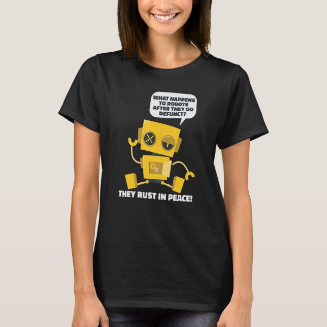 T-shirt Robotique Ai Intelligence Artificielle Robots (Devant)