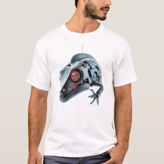 T-shirt Robotique Chameleon Face Art