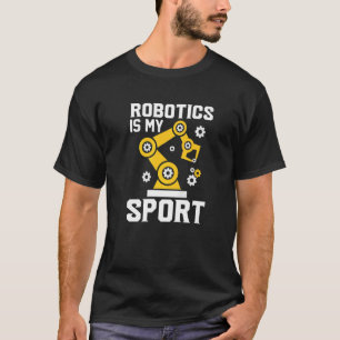 T-shirt Robotique est mon robot sport Mécanique 30