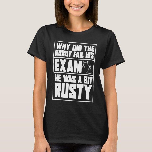 T-shirt Robotique Hilarant Ai  Intelligence Artificielle R (Devant)