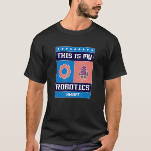 T-shirt Robotique Ingénierie Robot Mécanique