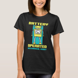 T-shirt Robotique mécanique de la batterie