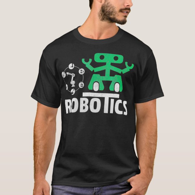 T-shirt Robotique Robot Bot (Devant)