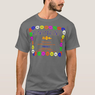 T-shirt Robotron 2084 rétro arcade jeu conception de venti